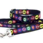 superhero collar and lead