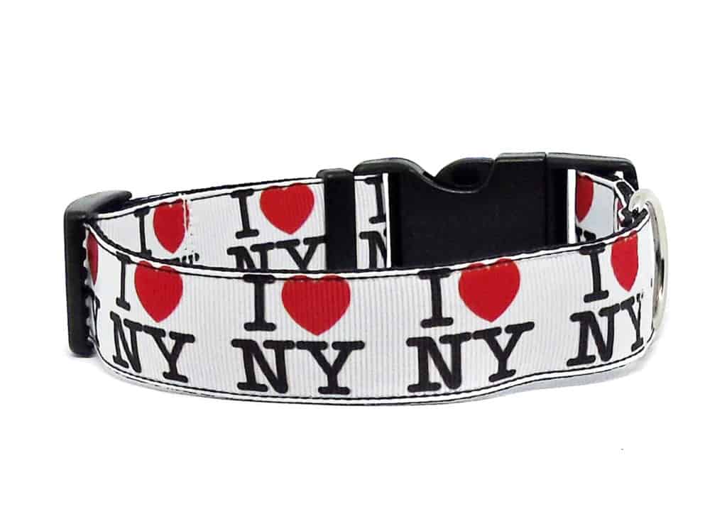 new york dog collar