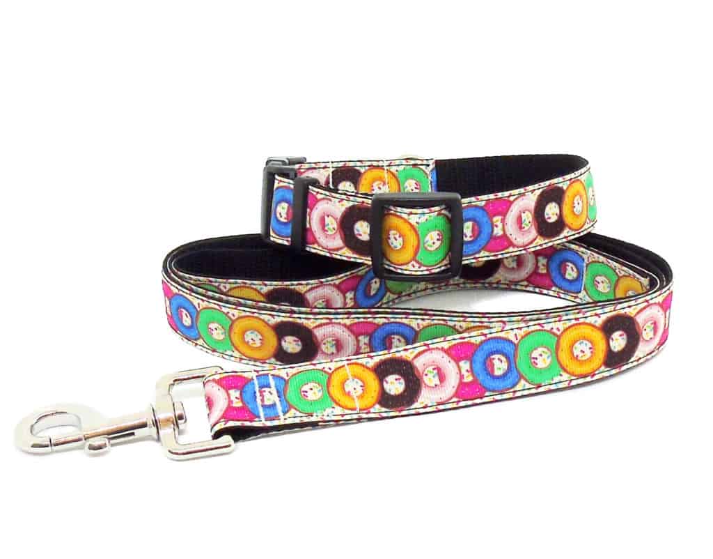 doughnuts collar and lead