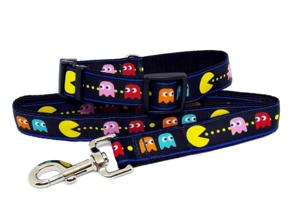 pac-man collar and lead