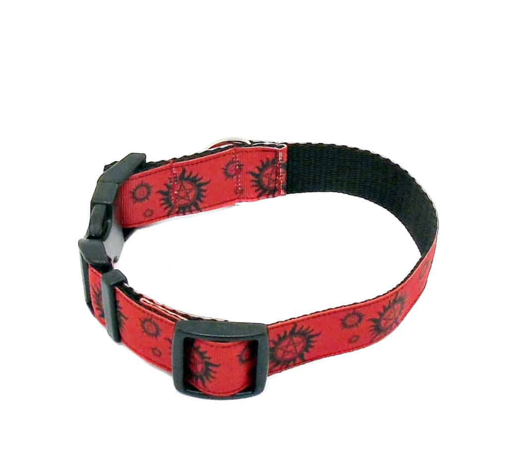supernatural collar and lead set