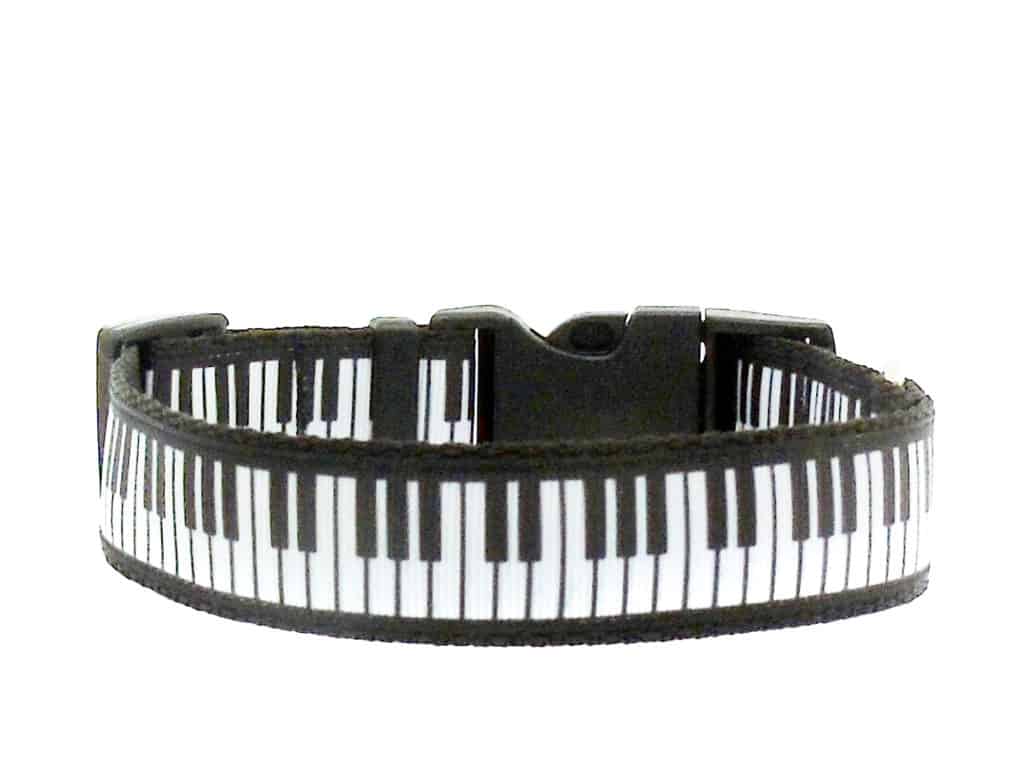 piano dog collar