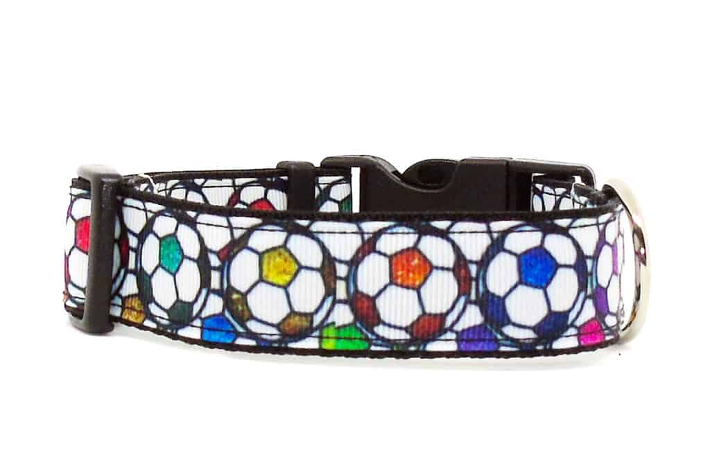 footballs dog collar