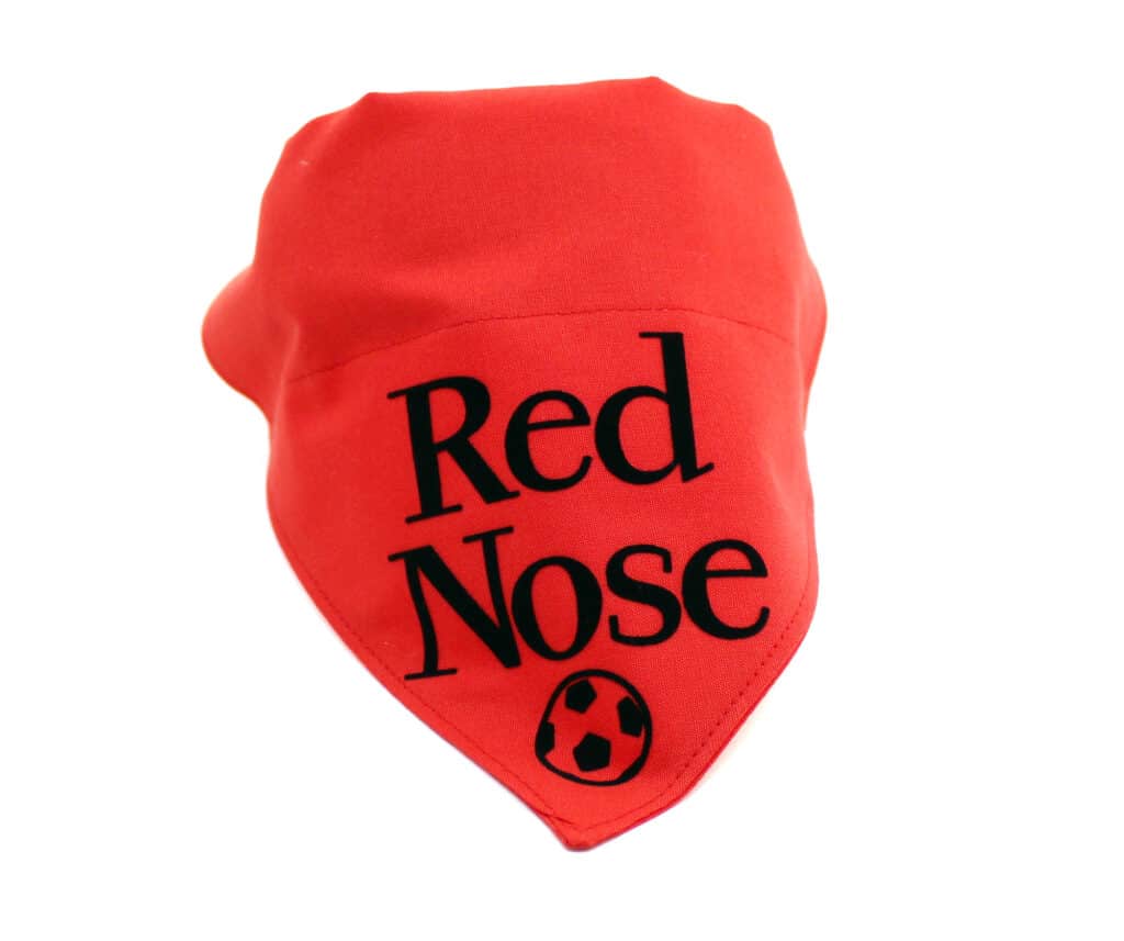red nose bandana
