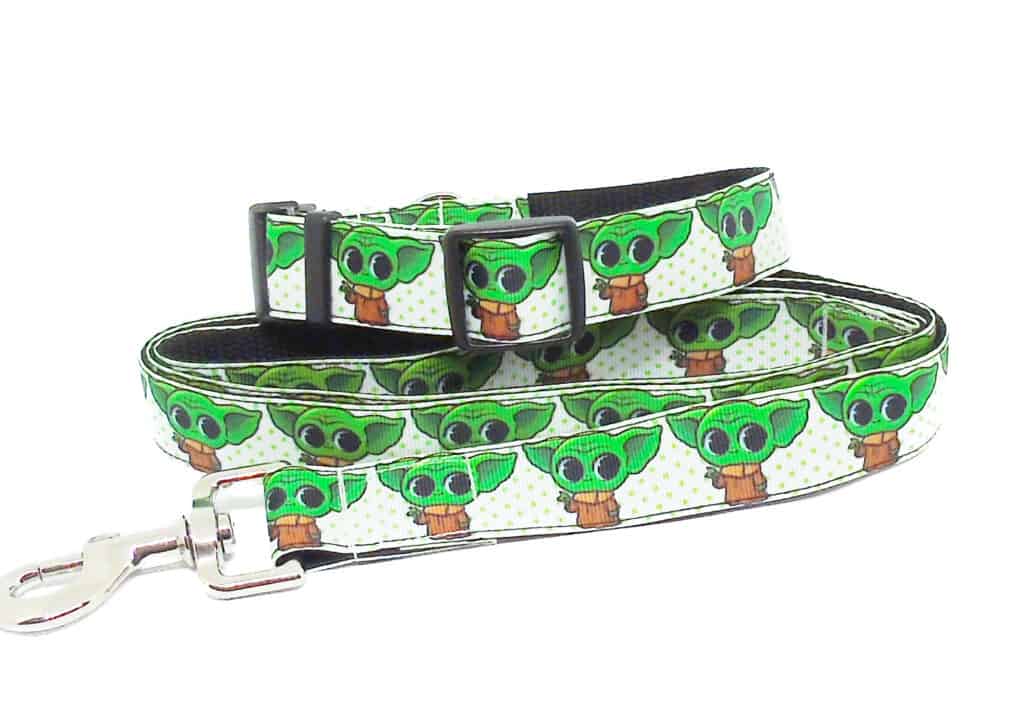 baby yoda collar and lead
