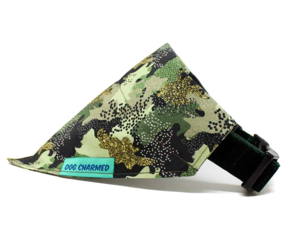 camo dog bandana