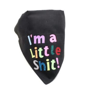 little shit dog bandana
