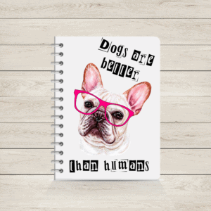 frenchie a5 notebook