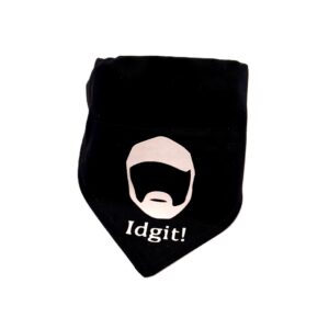 supernatural idjit dog bandana
